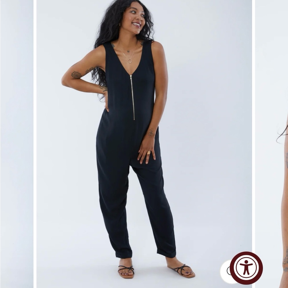 Ingrid and Isabel maternity nursing jumpsuit